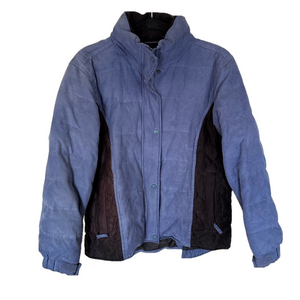 Women's Blue and Black Jacket